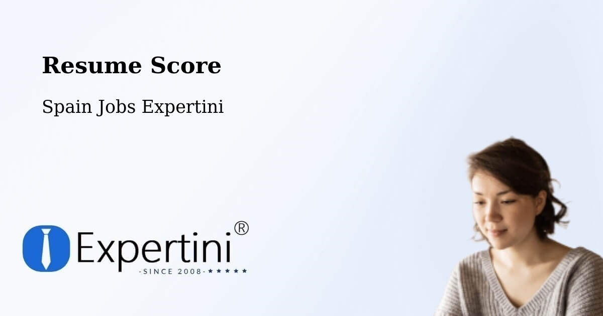 Resume Score & Job Description Match Tool – Echo - Spain Jobs Expertini